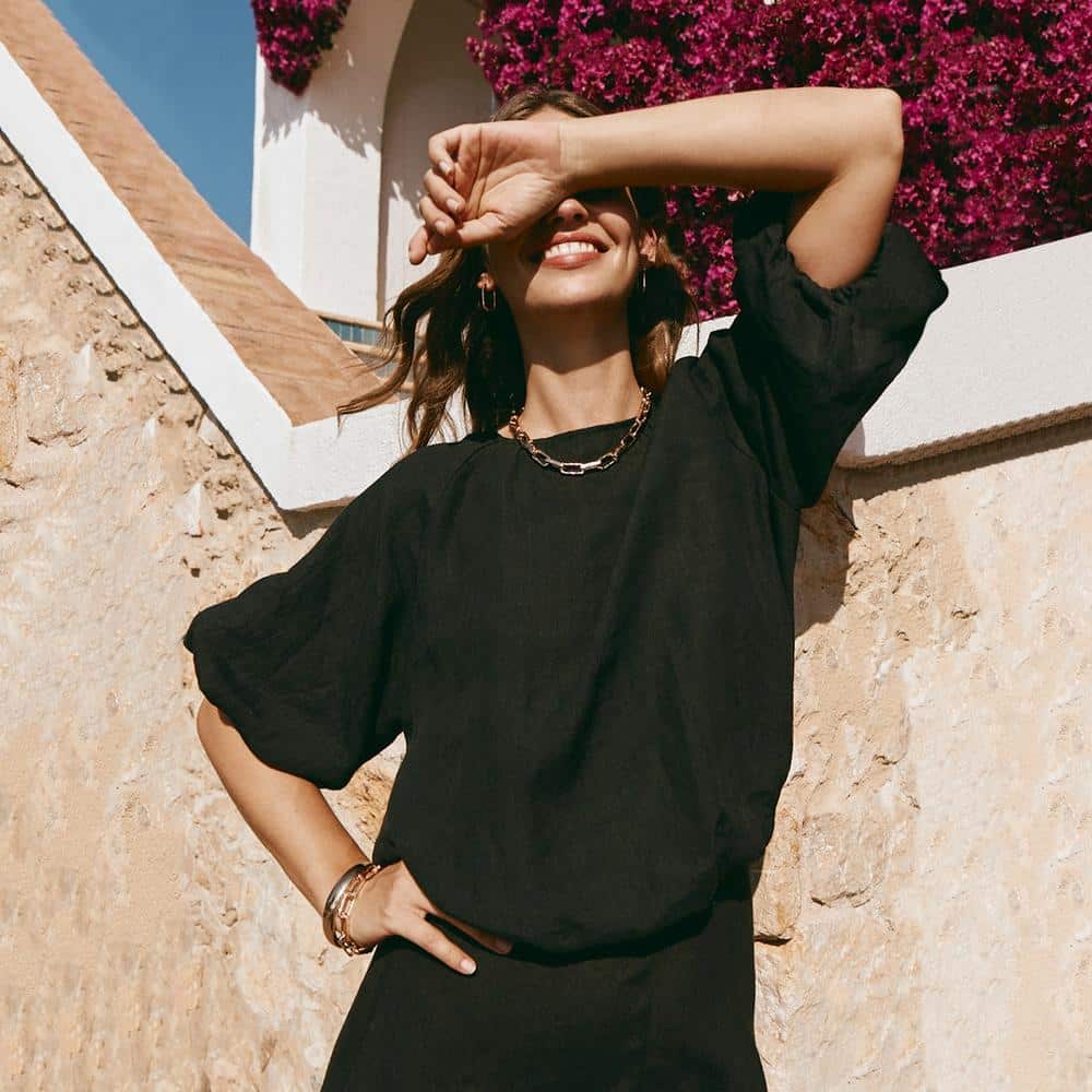 Micha Linen Top