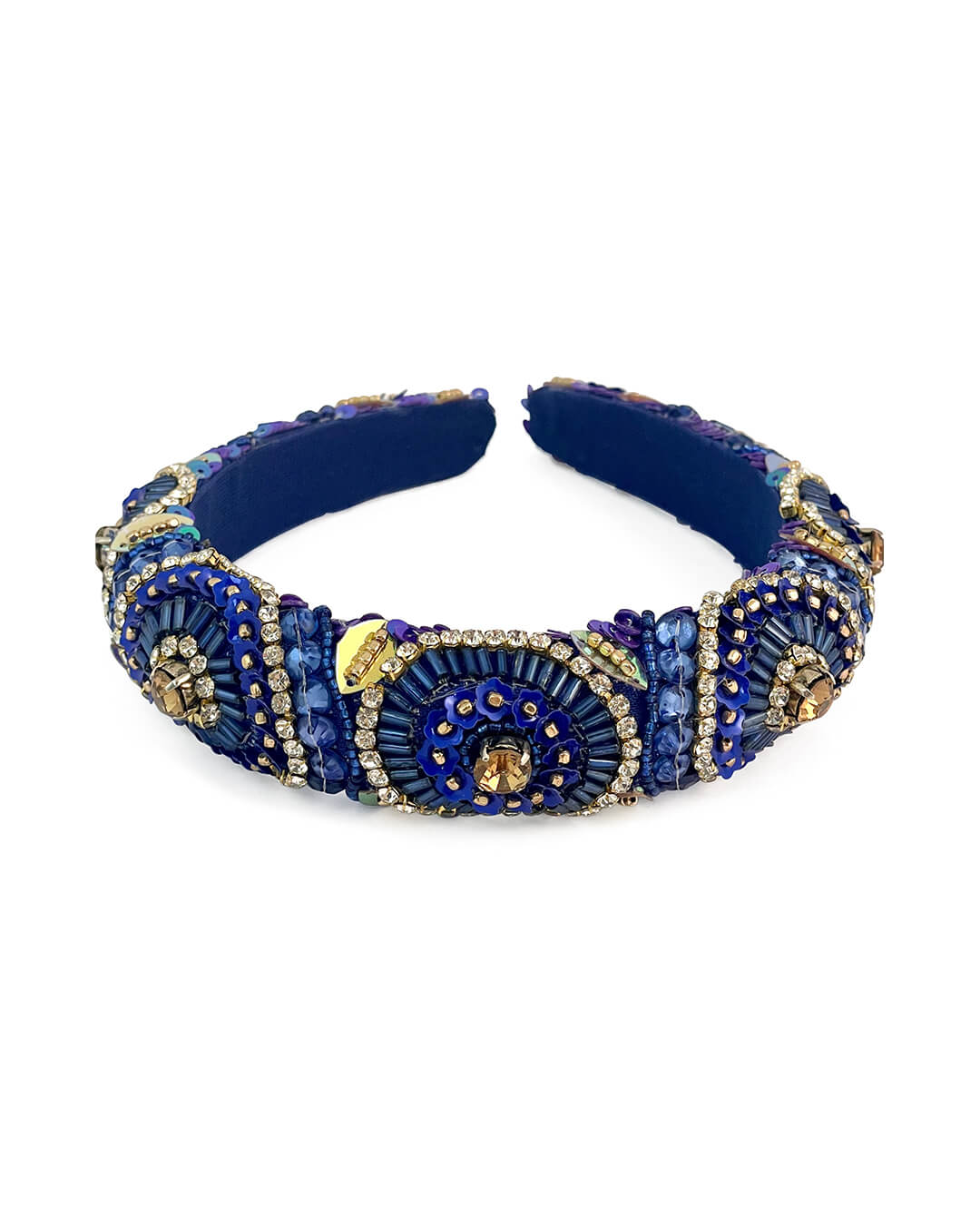 Miranda Mixed Bead Sequin Headband