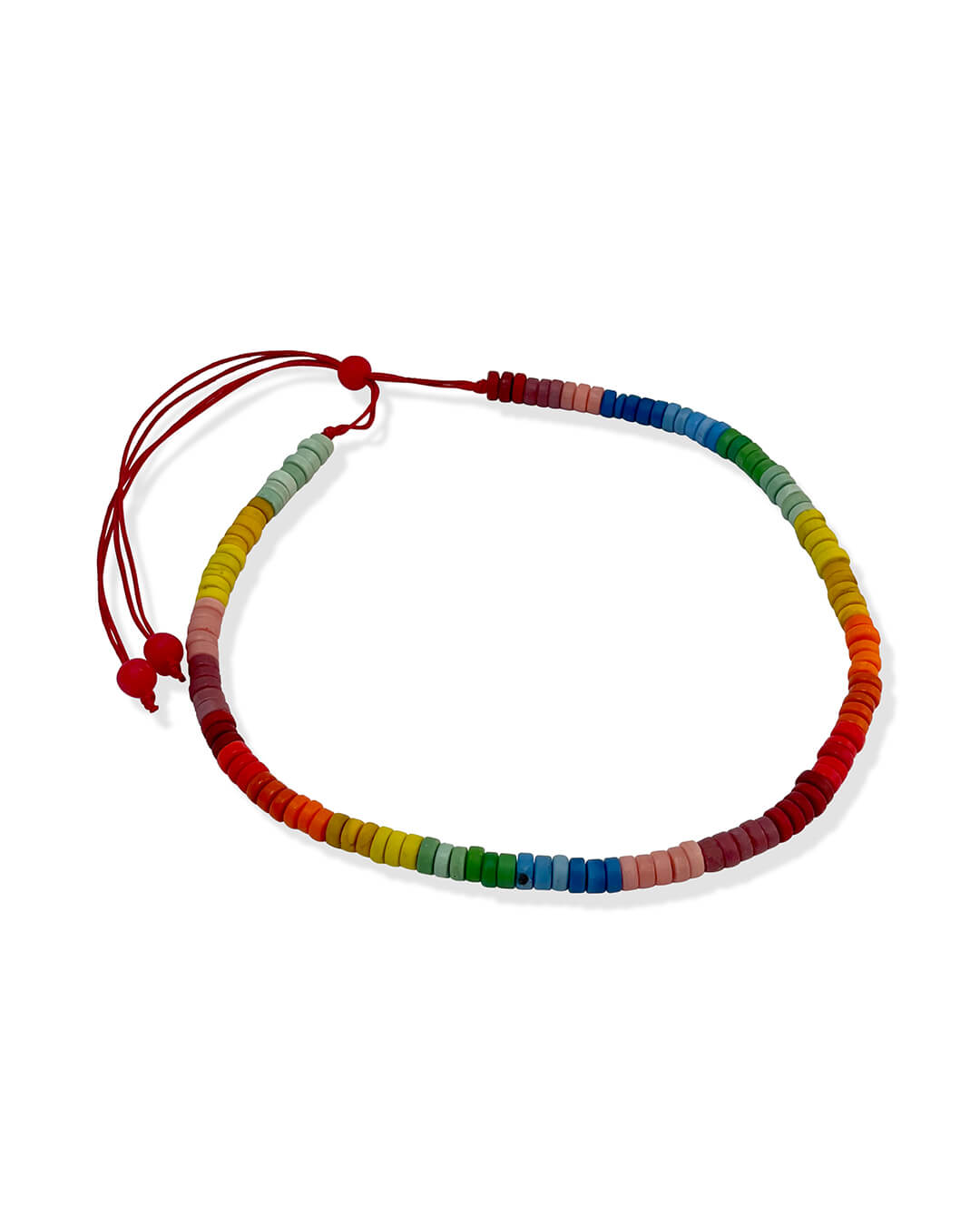 Mixed Bead Adjustable Necklace