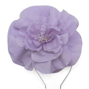 Large Flower Fascinator in Lilac