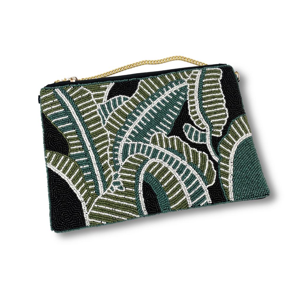 Tropic Palm Clutch