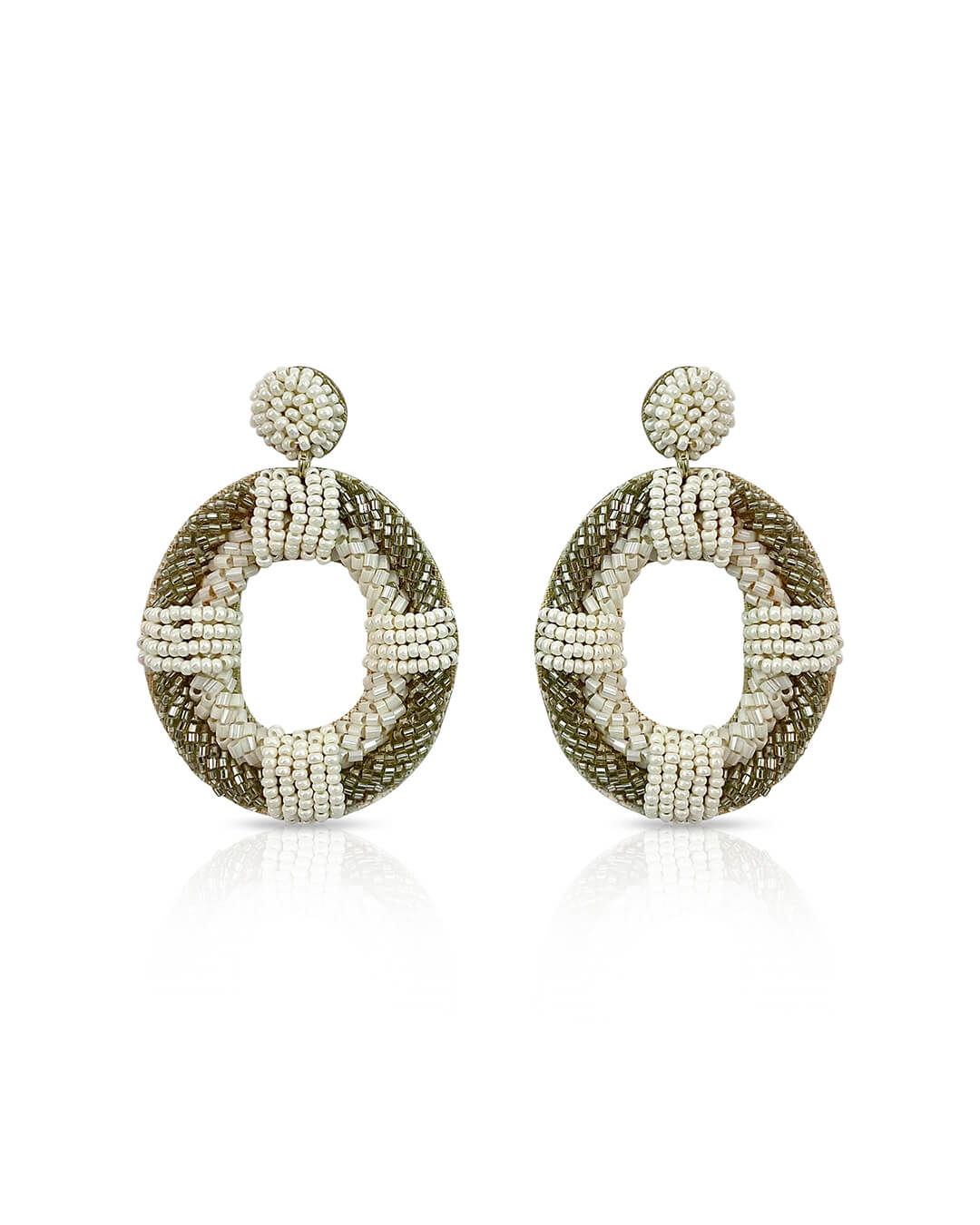 Patina Bead Earrings