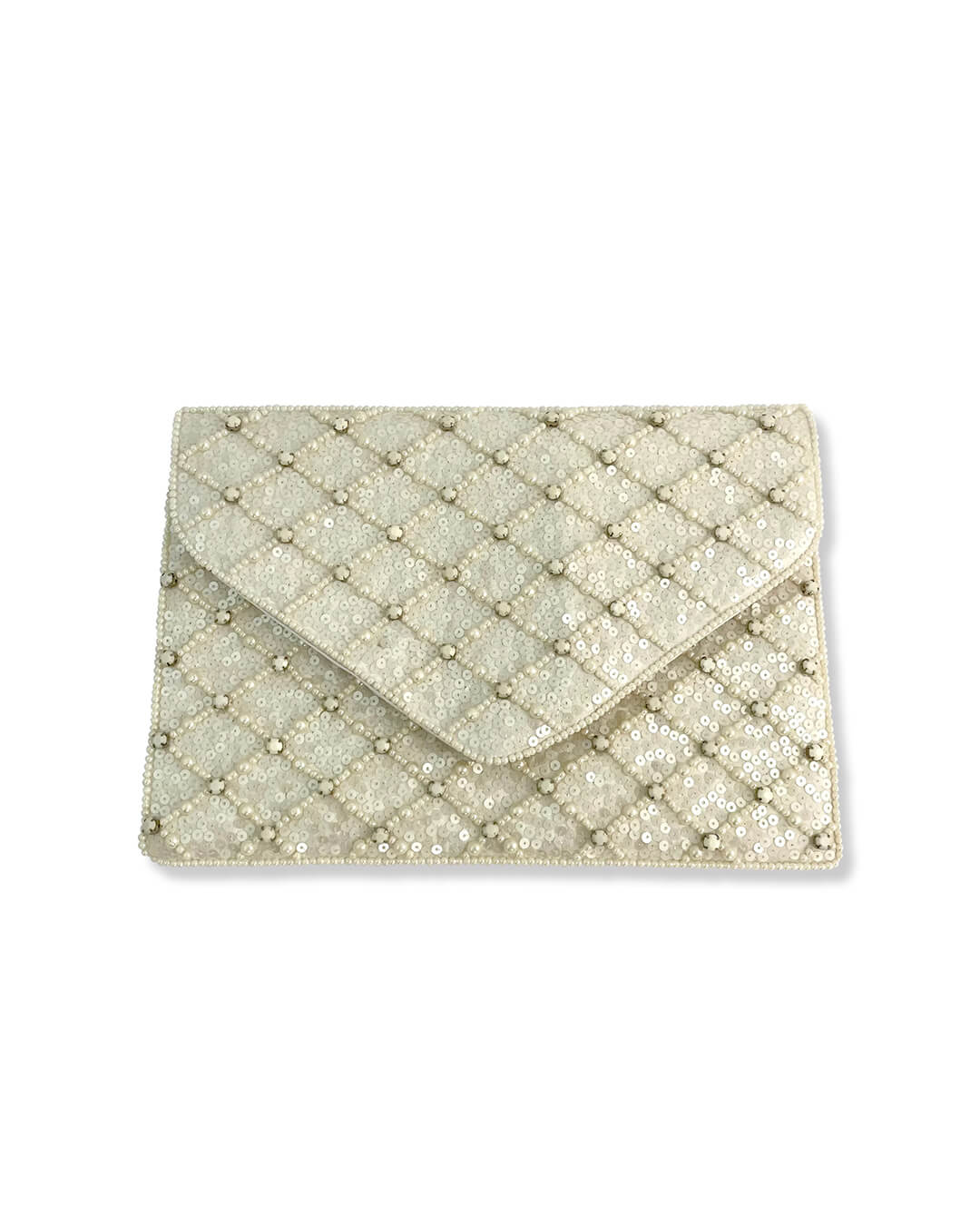 Petite Flower Flap Over Clutch Bag