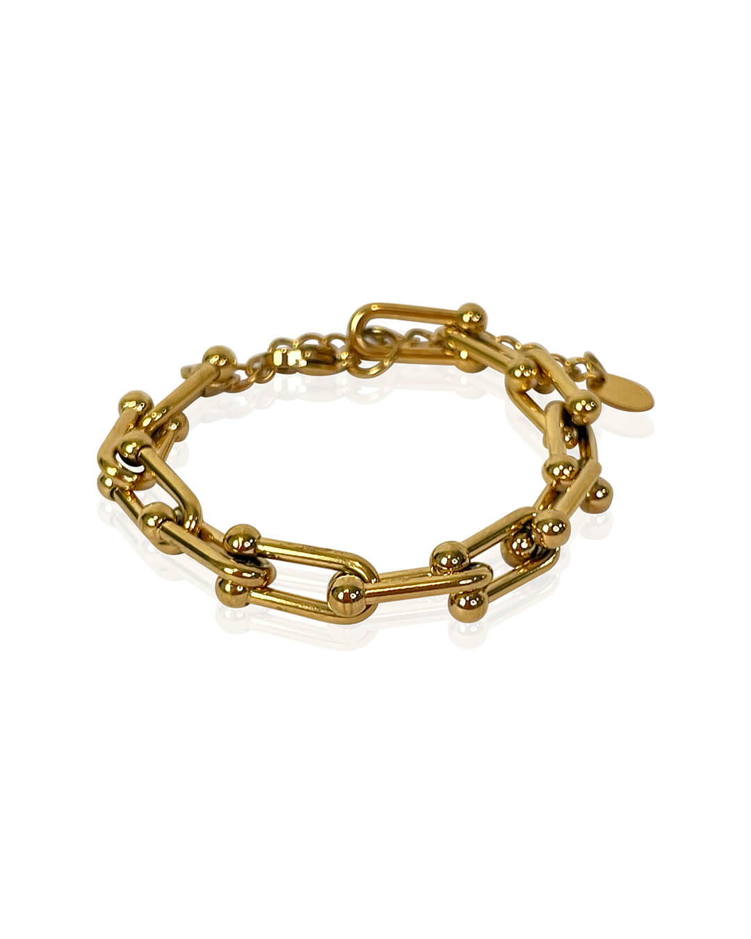 Plated Cable Bracelet
