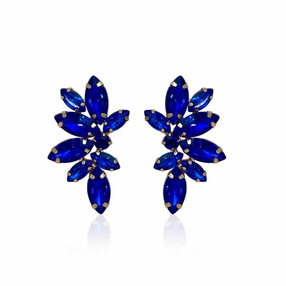 Royal Blue Stud Earrings