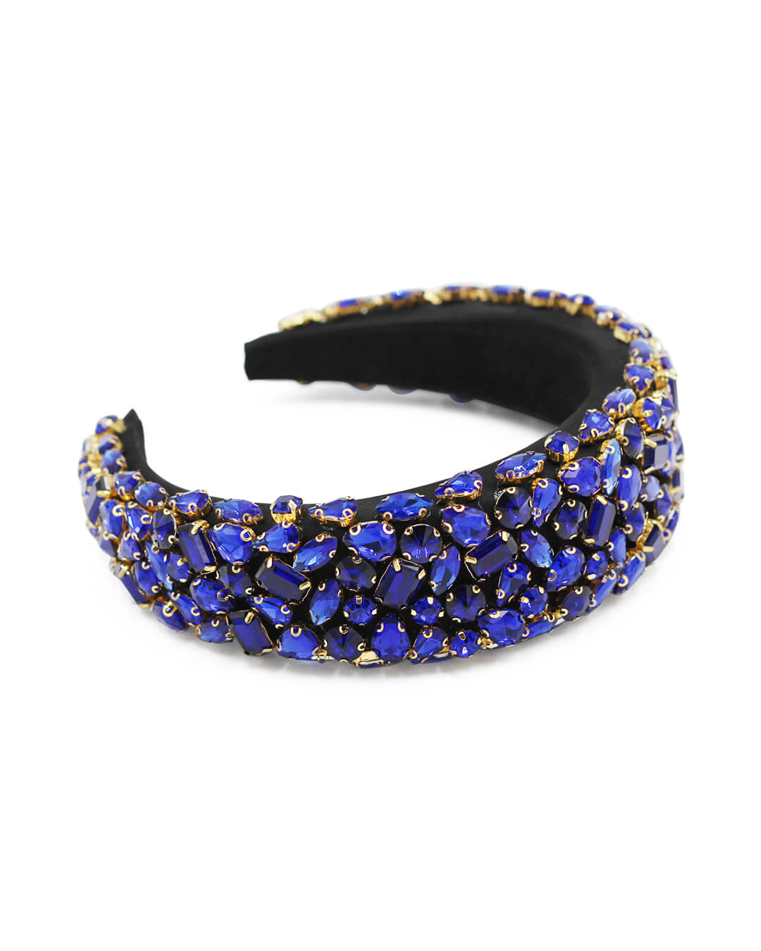 Royal Blue Rhinestone Headband