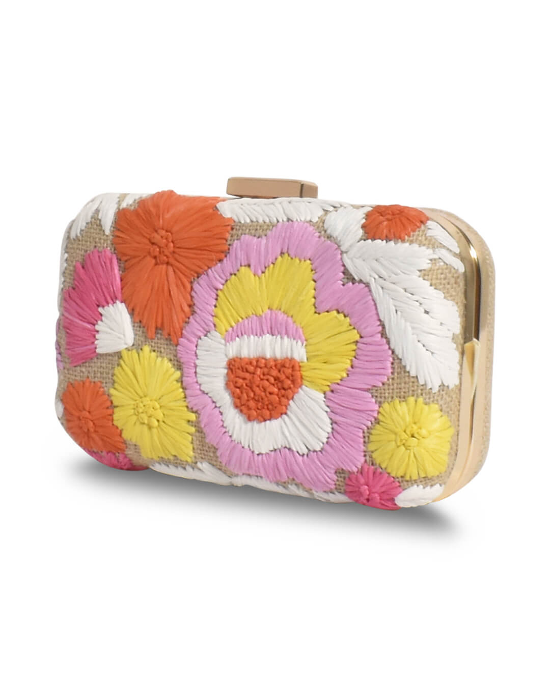 Structured Stitched Event Clutch