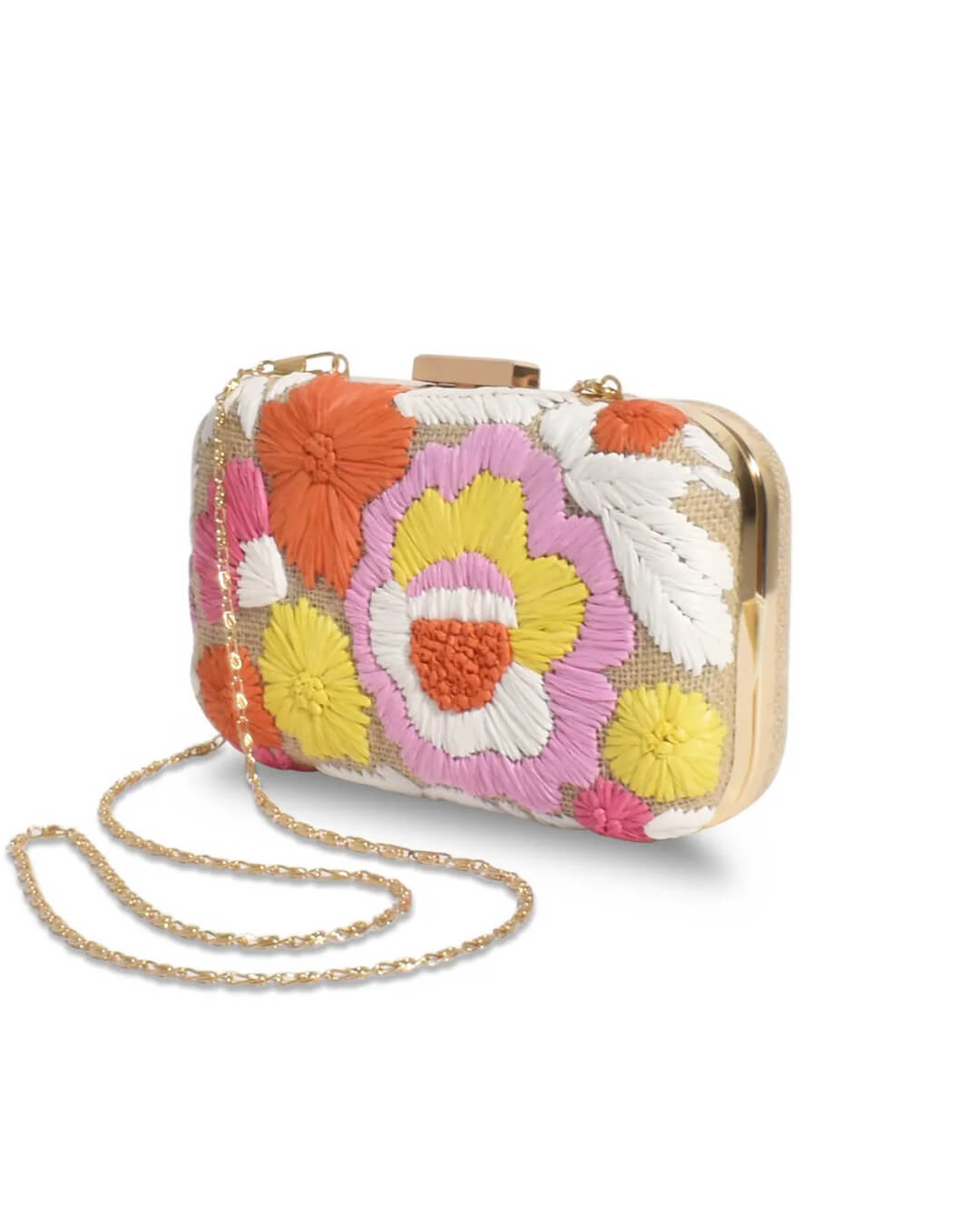 Structured Stitched Event Clutch