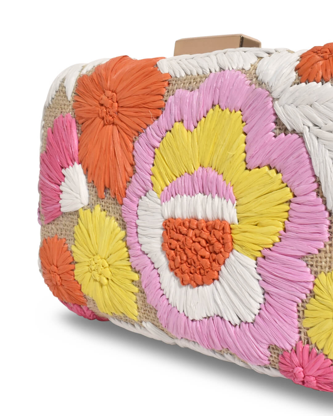 Structured Stitched Event Clutch