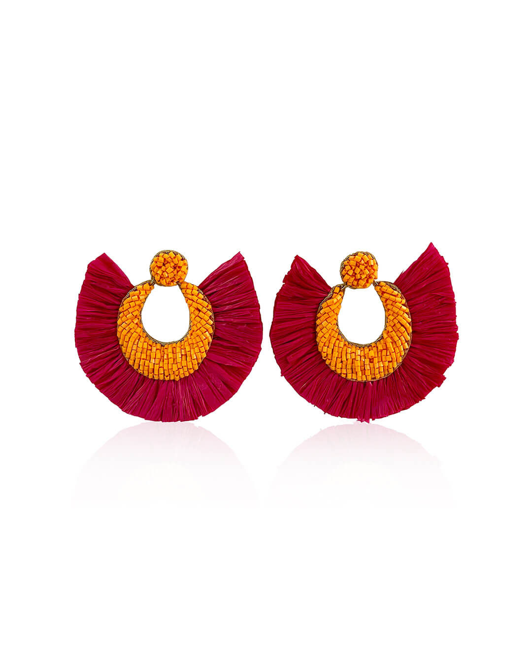 Sunset Radiance Statement Earrings