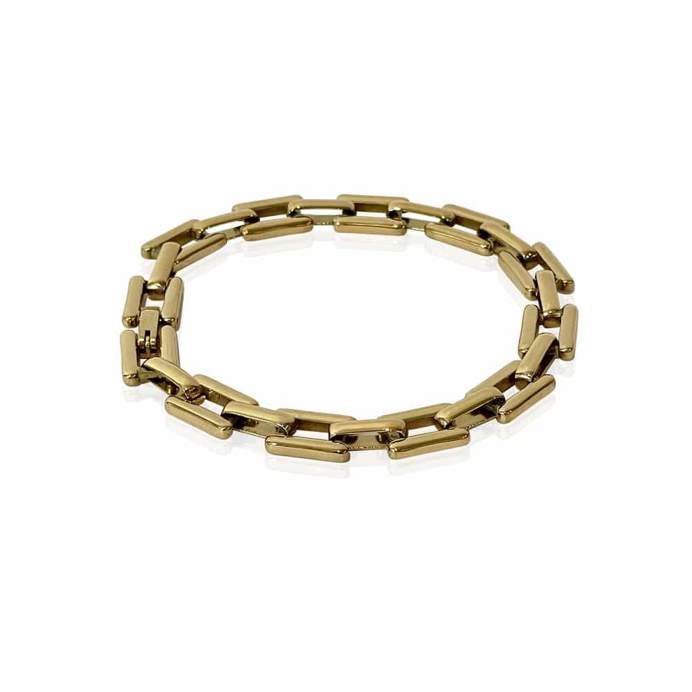 Gold PVD Plated Stainless Steel Bracelet