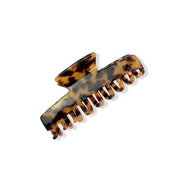 Marbled Iridescent Acrylic Hair Claws in Tortoise Shell Brown